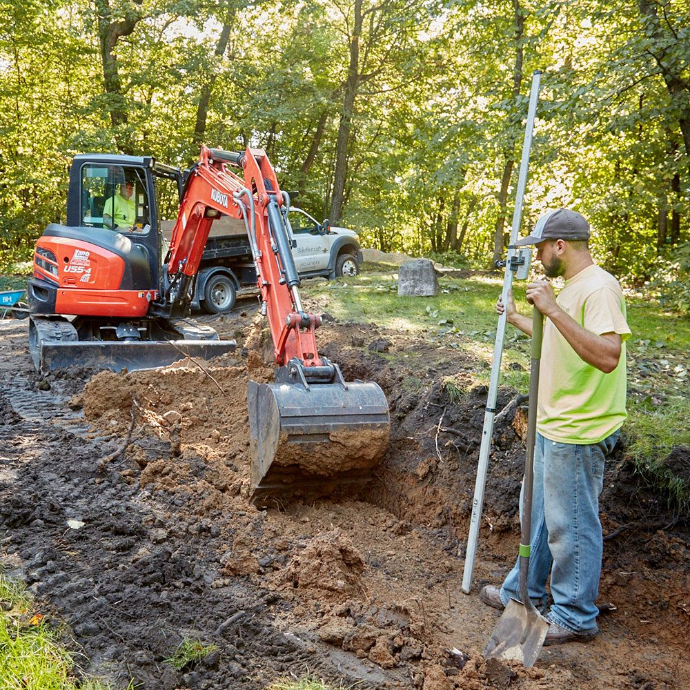 Dig a trench
