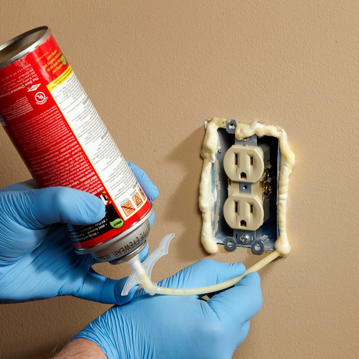 How to Seal Outlets and Ceiling Boxes