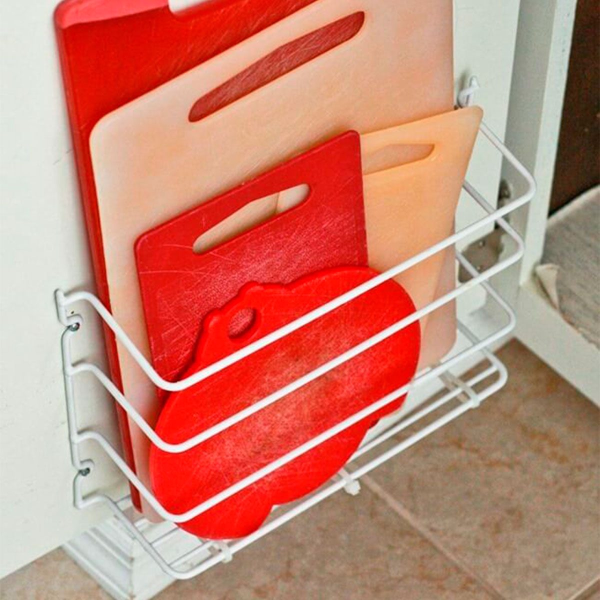 Kitchen Storage Hack for Cutting Boards