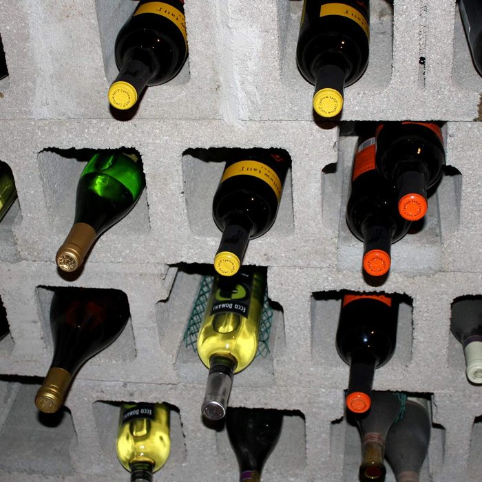 cinder-block wine
