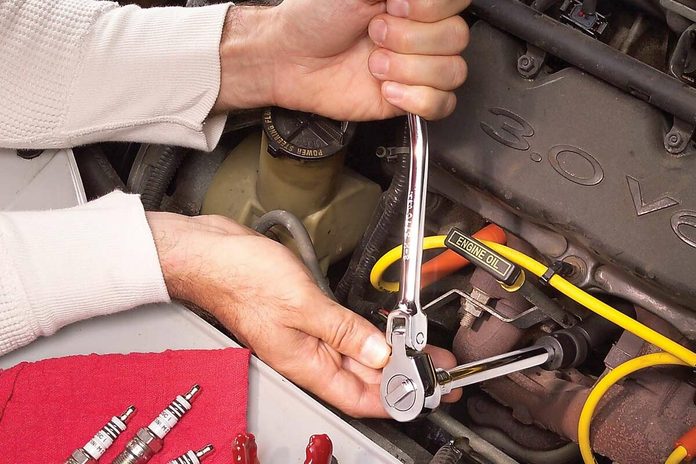 change spark plugs