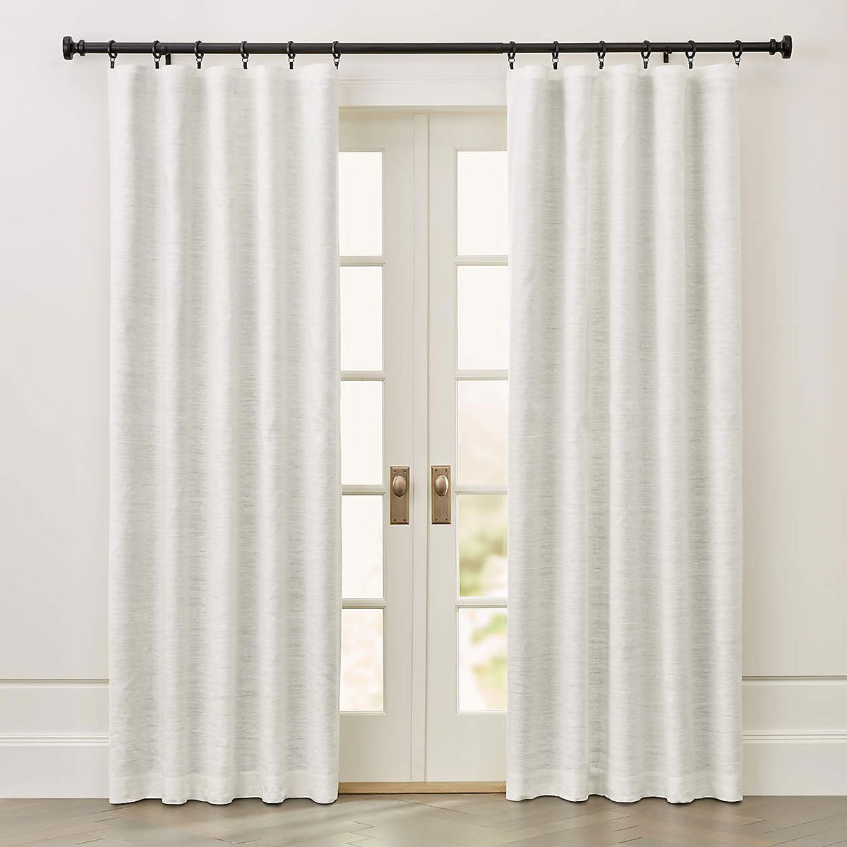 ivory silk blackout curtains