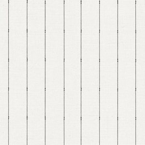 Vertical black lines with small dots run evenly across a textured light background, creating a minimalist, structured pattern that emphasizes simplicity and order.