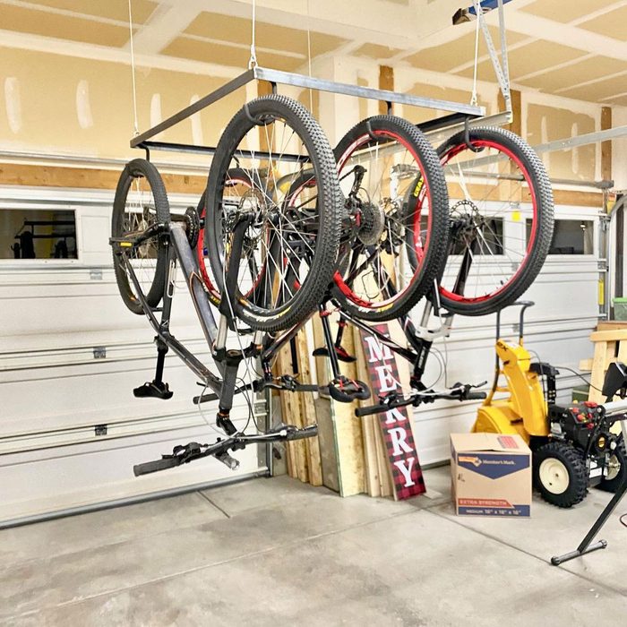 Crank Operation Bike Rack