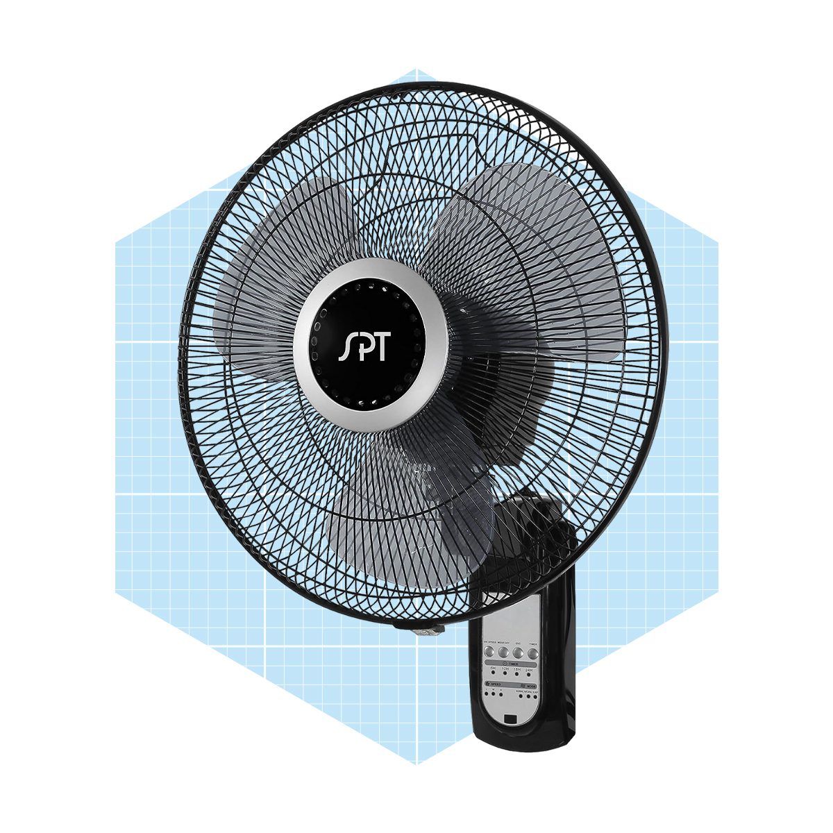 Spt 16' Wall Mount Fan With Remote Control