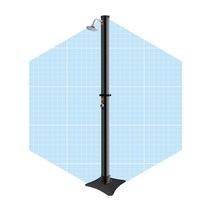 Blue Wave Poolside Solar Freestanding Outdoor Shower Ecomm Via Wayfair.com 